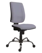 777 SYN/CR  židle kancelářská koženka SK 1 - koženka stříbrná